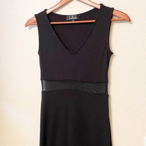 Lulus Mesh Black Bodycon Dress - Picture 8 of 11